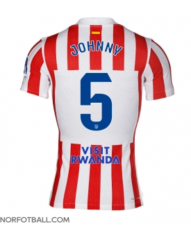 Billige Fotballdrakt Atletico Madrid Johnny Cardoso #5 Replika Hjemmedrakt 2025-26 Kortermet Billige Fotballdrakt Atletico Madrid Johnny Cardoso #5 Replika Hjemmedrakt 2025-26 Kortermet